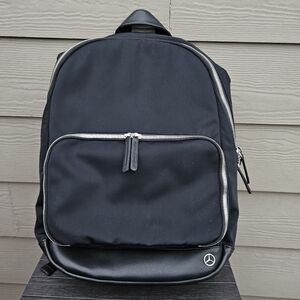 Haerfest x Mercedes Benz Limited Edition Black Nylon Vegan Leather Backpack Bag
